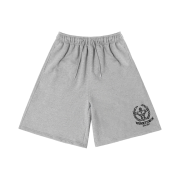 BORN TO WIN New Raiseborn Half Pants Long Ver Melange Grey