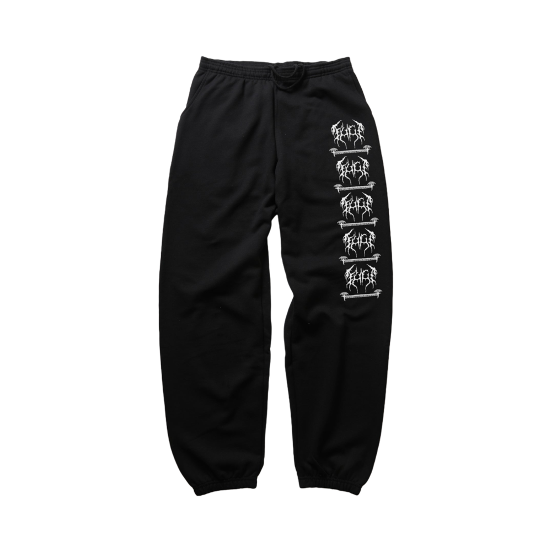 퍽트 렛 카오스 레인 스웨트팬츠 블랙 - 24SS(Fuct Let Chaos Reign Sweatpants Black - 24SS)