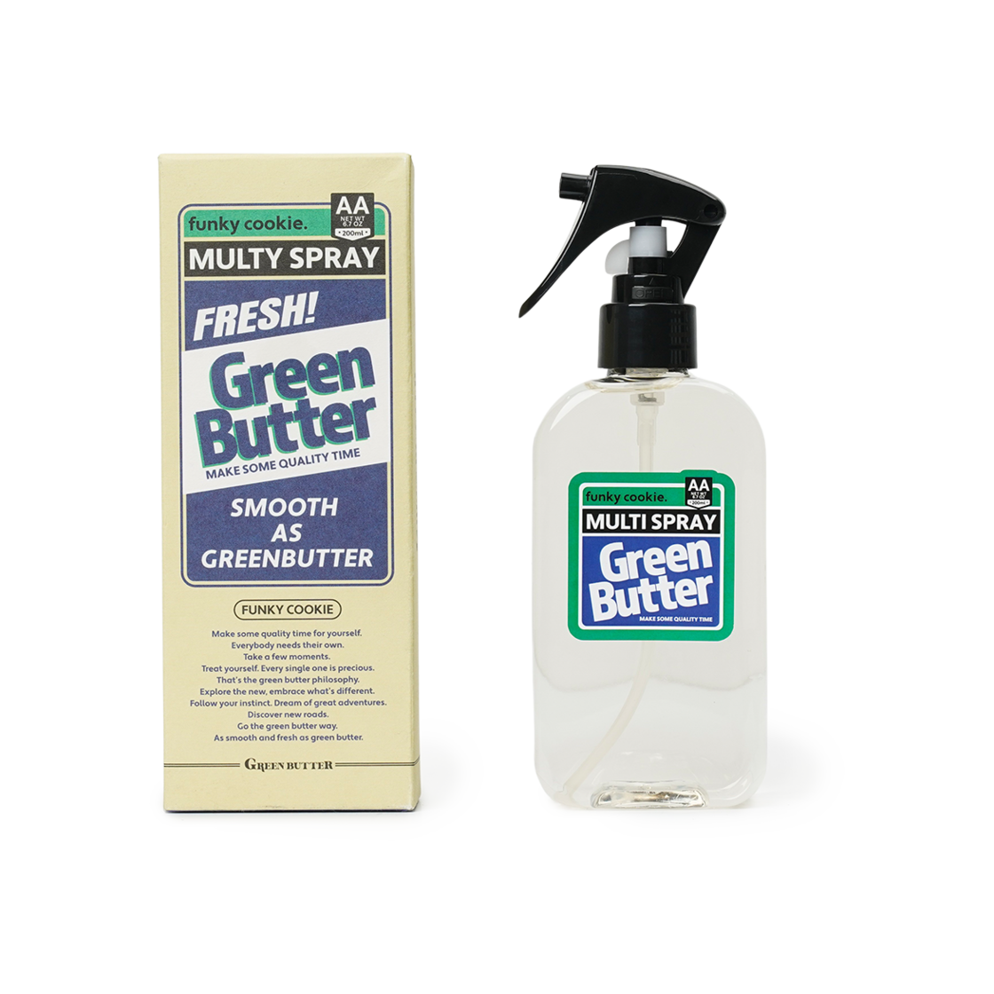 그린버터 시그니처 멀티 스프레이 펀키쿠키(Greenbutter Signature Multi Spray Funky Cookie)