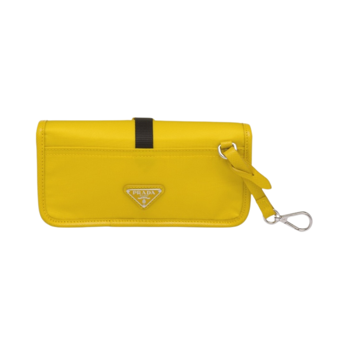 프라다 리나일론 사피아노 글래스 케이스 옐로우(Prada Re-Nylon Saffiano Glasses Case Yellow) - 2