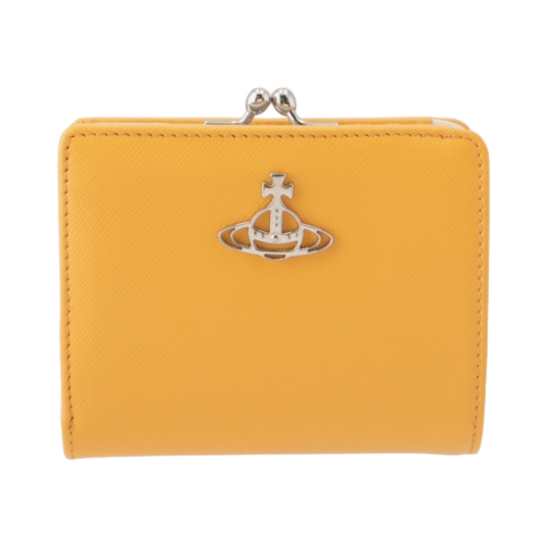 비비안 웨스트우드 프레임 포켓 데비 지갑 옐로우(Vivienne Westwood Debbie Wallet with Frame Pocket Yellow) - 1