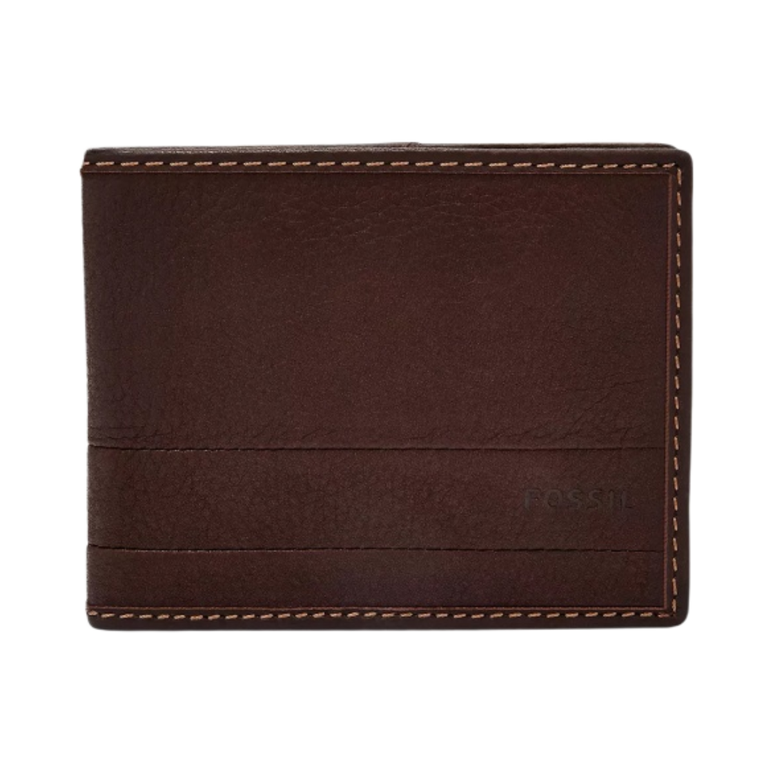 SML1392201 Fossil Lufkin Bifold Dark Brown