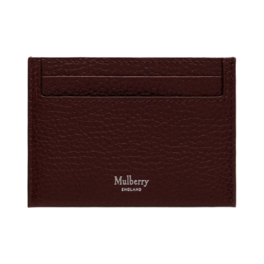 멀버리 스몰 클래식 그레인 카드 슬립 옥스블러드(Mulberry Small Classic Grain Credit Card Slip Oxblood) - 1