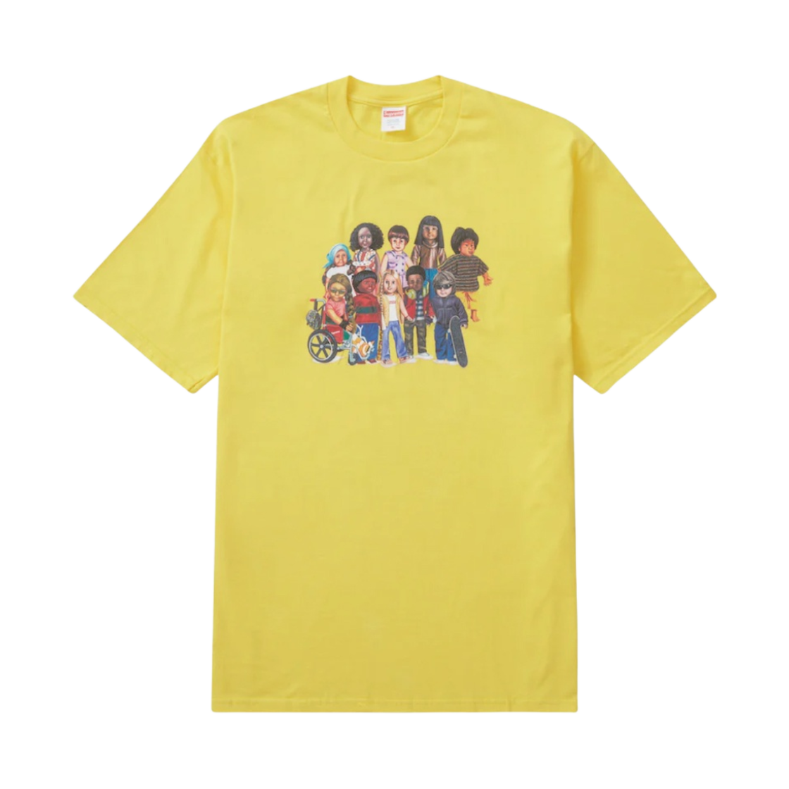슈프림 칠드런 티셔츠 옐로우 - 23SS(Supreme Children T-Shirt Yellow - 23SS) - 1