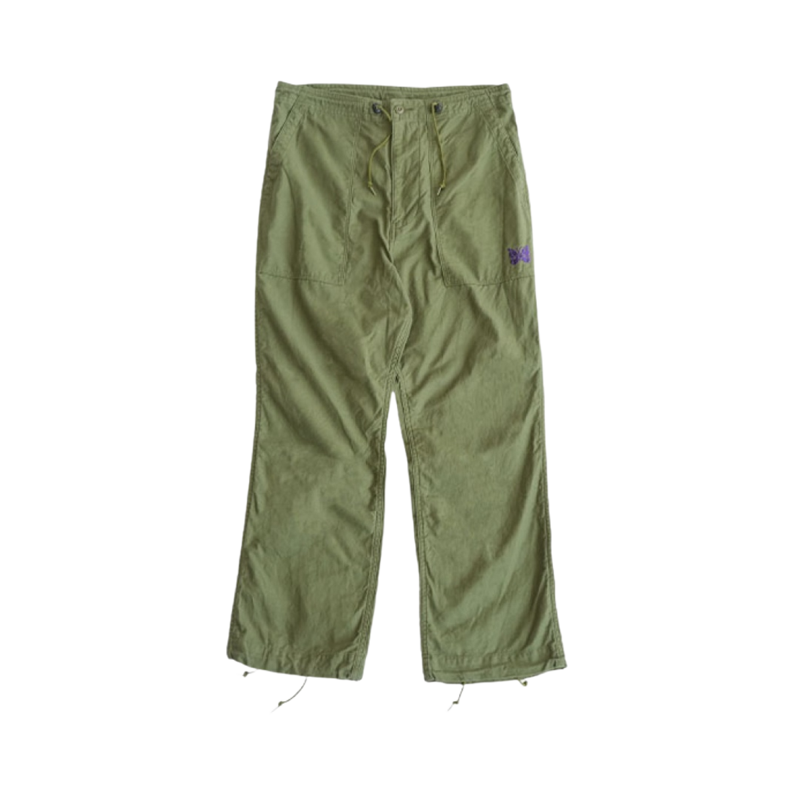니들스 스트링 퍼티그 팬츠 백 사틴 올리브(Needles String Fatigue Pants Back Sateen Olive)