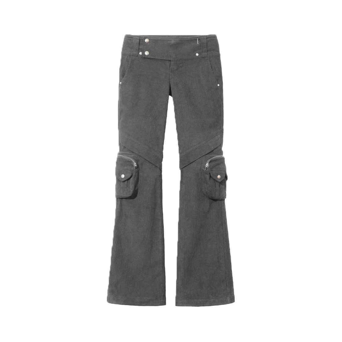 Bonnae-092 [KREAM 단독] Bonnae Women Corduroy Pocket Pants Gray