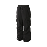 ROARINGRAD Es Parachute Cargo Pants Black