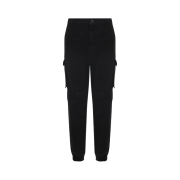 Juun.J Tapered Denim Cargo Jogger Pants Black - SS23