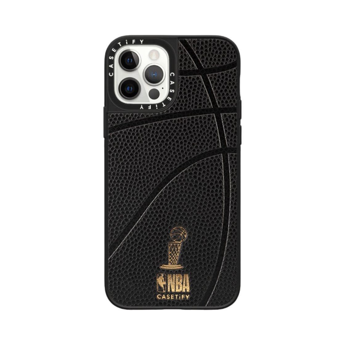 케이스티파이 x NBA 아이폰 베스킷볼 트로피 케이스 블랙(Casetify x NBA iPhone Basketball Trophy Case Black)
