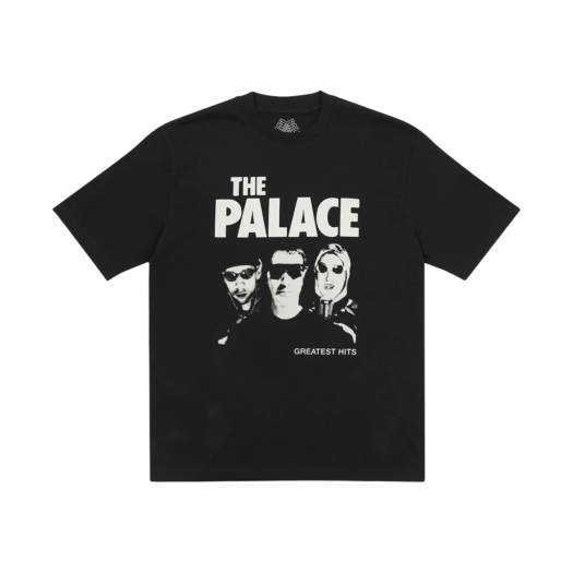 Palace Greatest Hits T-Shirt Black - 22FW