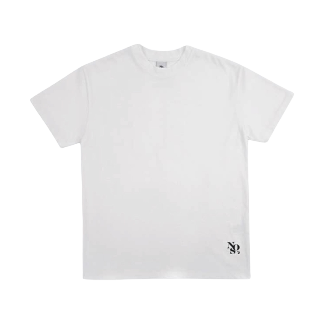 NOS7 언더 시그니쳐 심볼 박스 핏 티셔츠 화이트(NOS7 Under Signature Symbol Box Fit T-Shirt White)