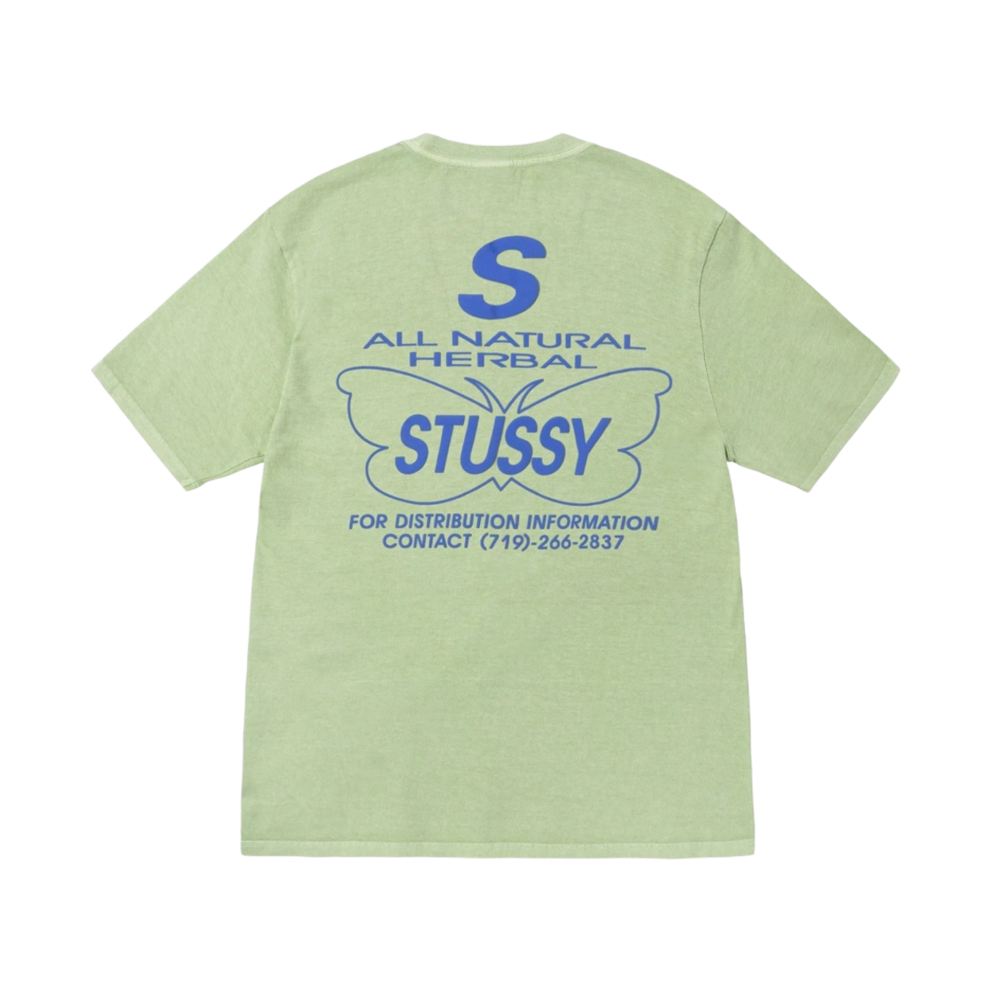 스투시 올 내츄럴 피그먼트 다이드 티셔츠 세이지(Stussy All Natural Pigment Dyed T-shirt Sage) - 1