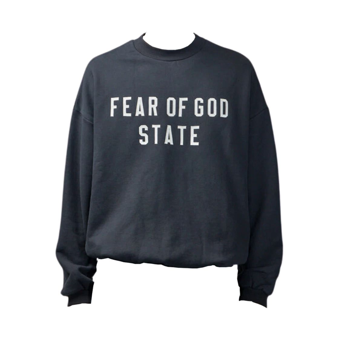 Essentials Essentials Heavy Fleece Crewneck Black - 24FW · S