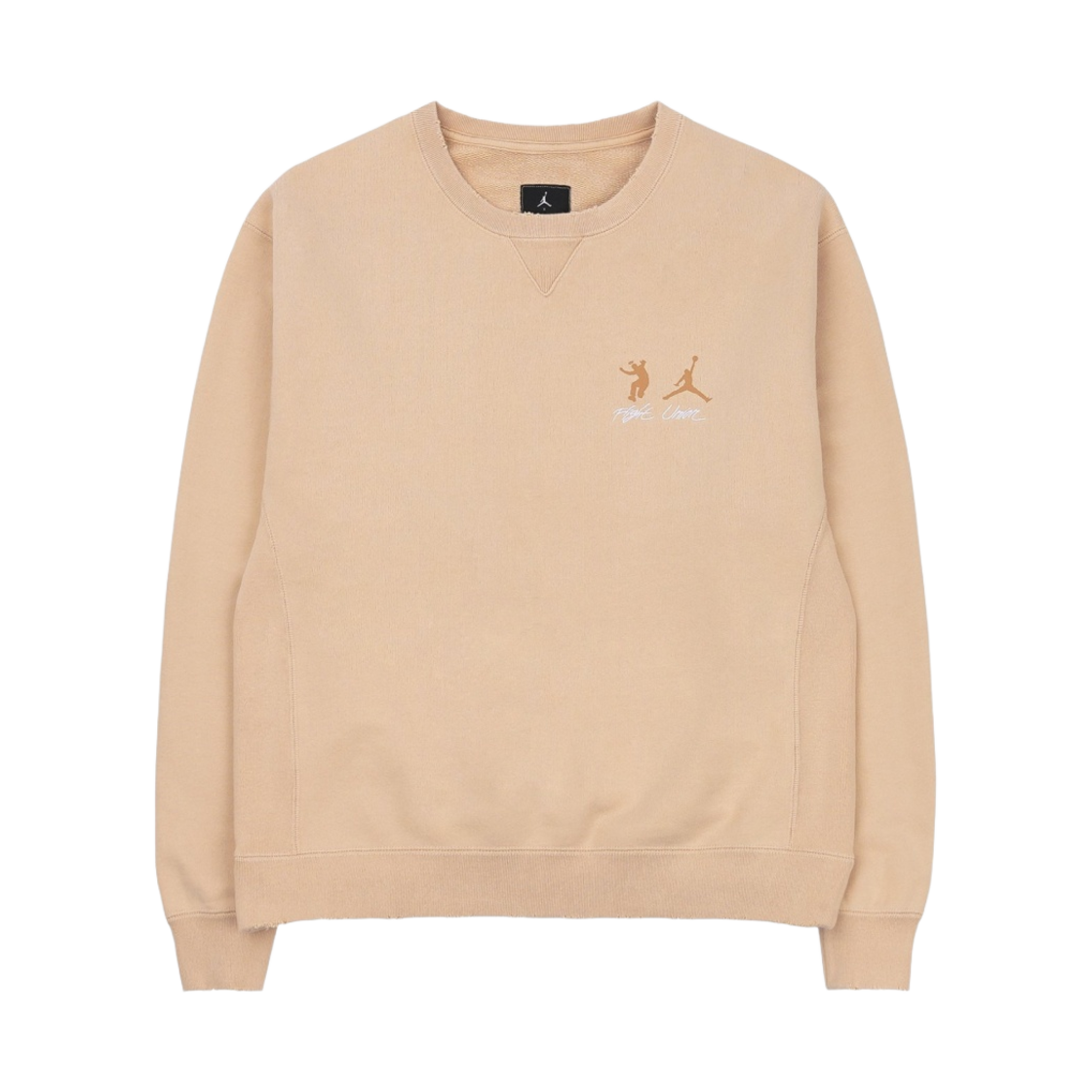 조던 x 유니온 플리스 크루 화이트 오닉스 - 아시아