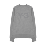 Y-3 Classic Logo Sweatshirt Heather Grey