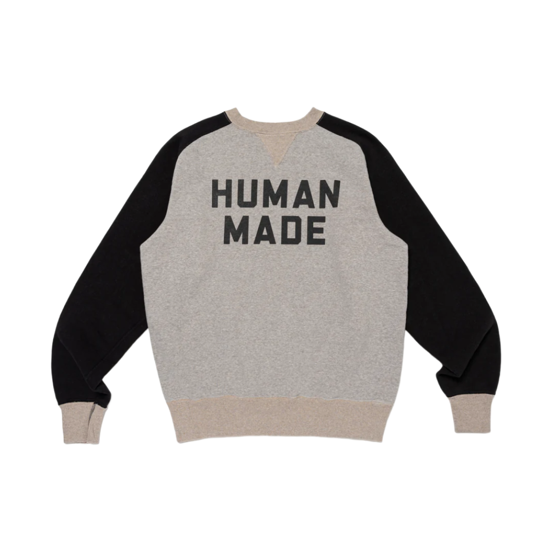 휴먼 메이드 컬러블록 츠리아미 스웨트셔츠 그레이(Human Made Colorblock Tsuriami Sweatshirt Gray) - 1