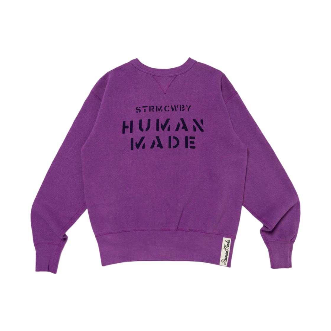 HM28CS041 Human Made Tsuriami Sweatshirt Purple