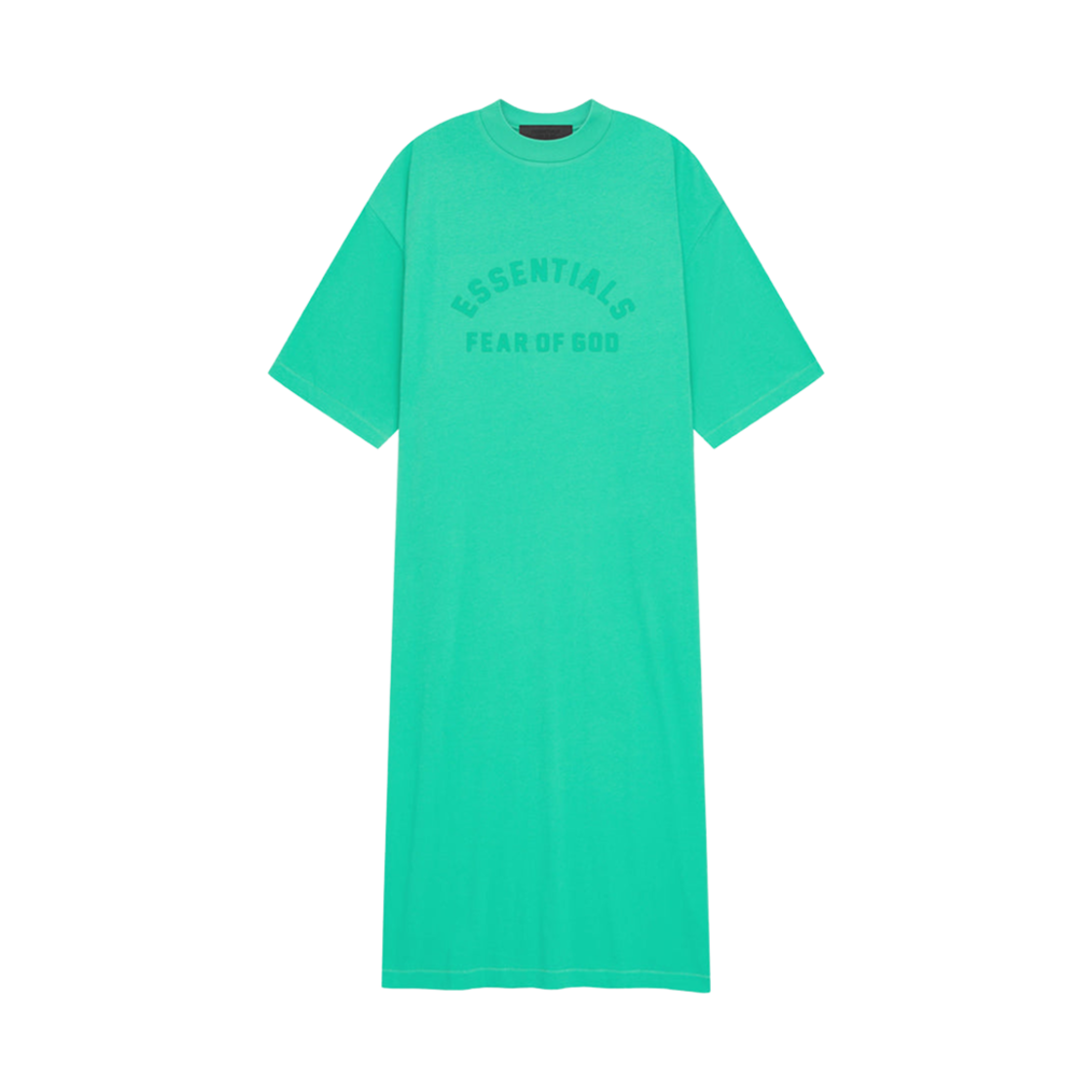 (W) 에센셜 3/4 슬리브 드레스 민트 리프 - 24SS((W) Essentials 3/4 Sleeve Dress Mint Leaf - 24SS) - 1