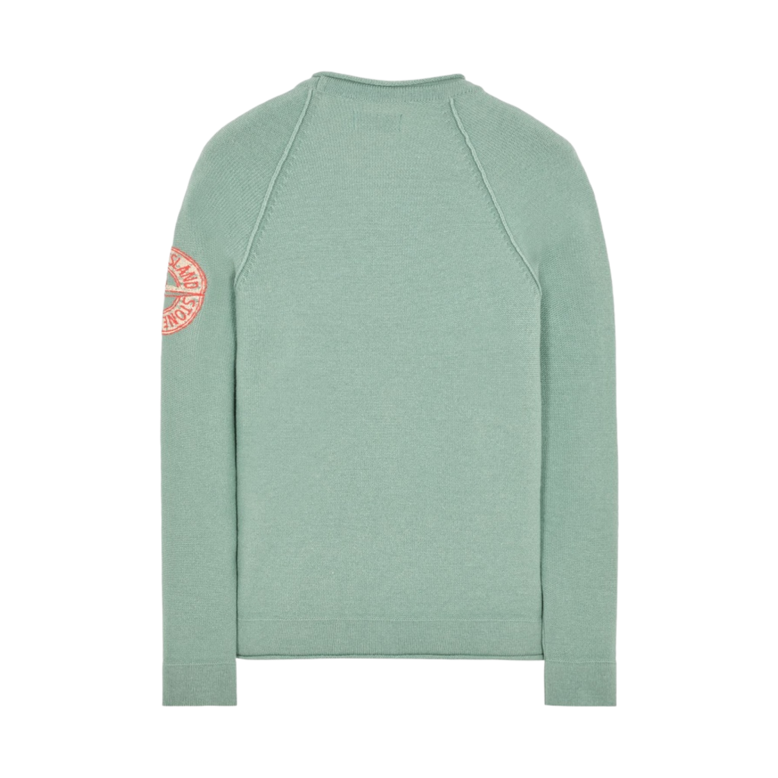 스톤 아일랜드 534A4 램스울 크루넥 니트 올리브 - 22FW(Stone Island 534A4 Lambswool Crewneck Knit Olive - 22FW) - 2