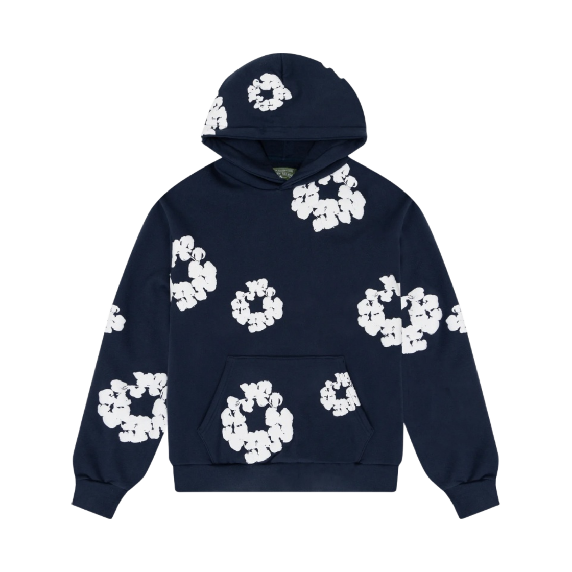 데님 티어스 더 코튼 리쓰 스웨트셔츠 네이비(Denim Tears The Cotton Wreath Sweatshirt Navy)
