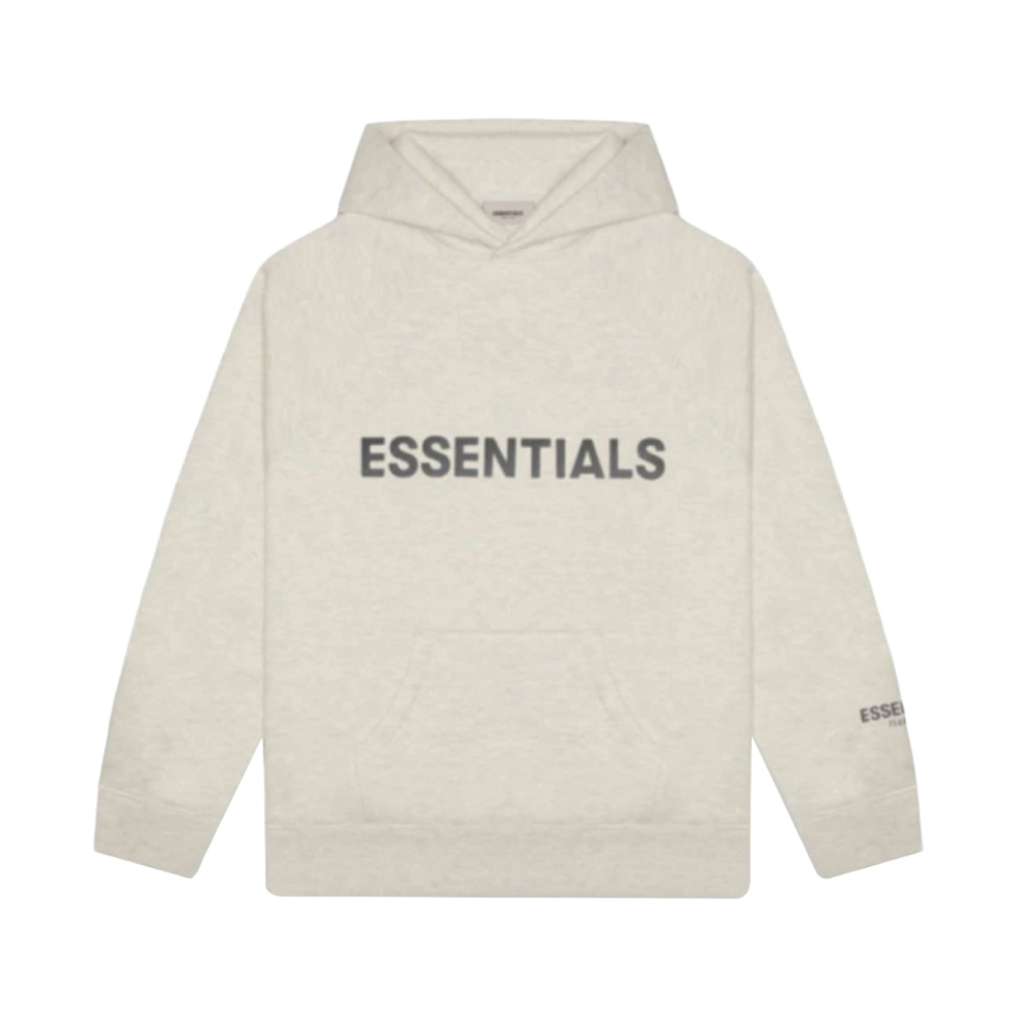 에센셜 3D 실리콘 아플리케 풀오버 후드 오트밀/오트밀 헤더/라이트 헤더 오트밀 2020