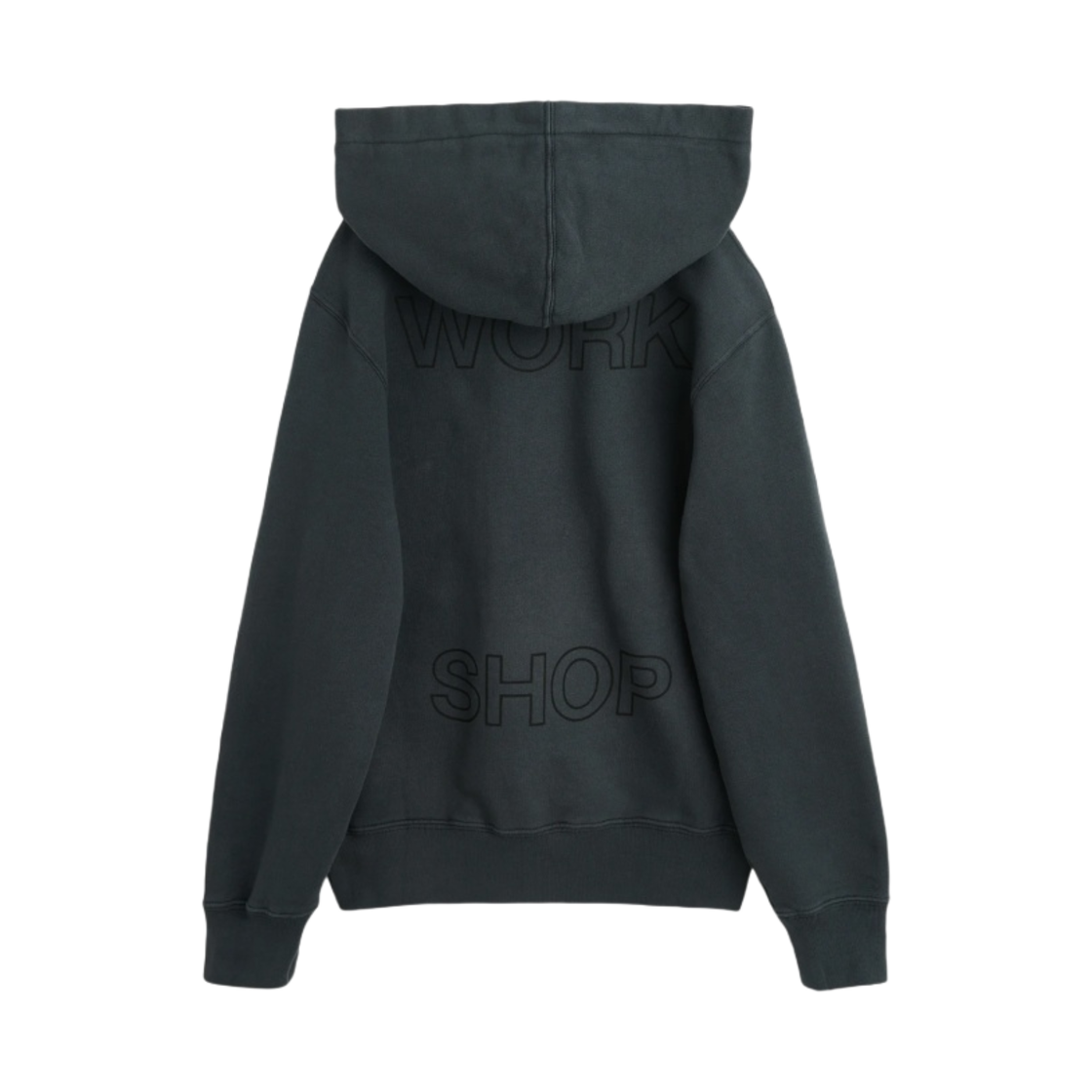 (키즈) 아워레가시 워크샵 후드 블랙((Kids) Our Legacy Work Shop Hood Black) - 2