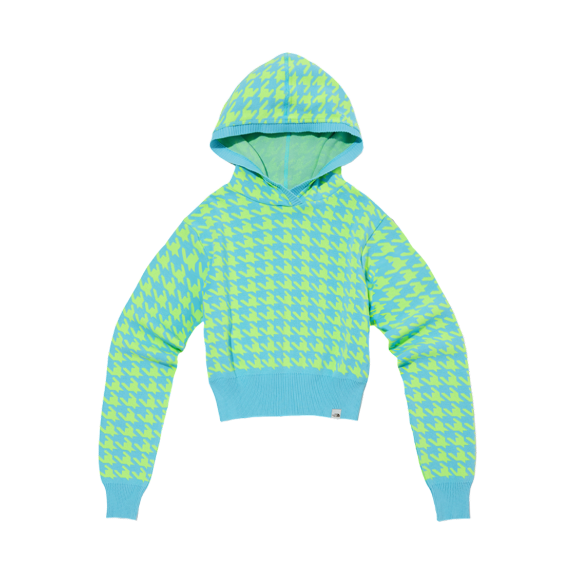 노스페이스 엠마 니트 후드 풀오버 라이크 블루 - 25SS(The North Face Emma Knit Hood Pullover Light Blue - 25SS)