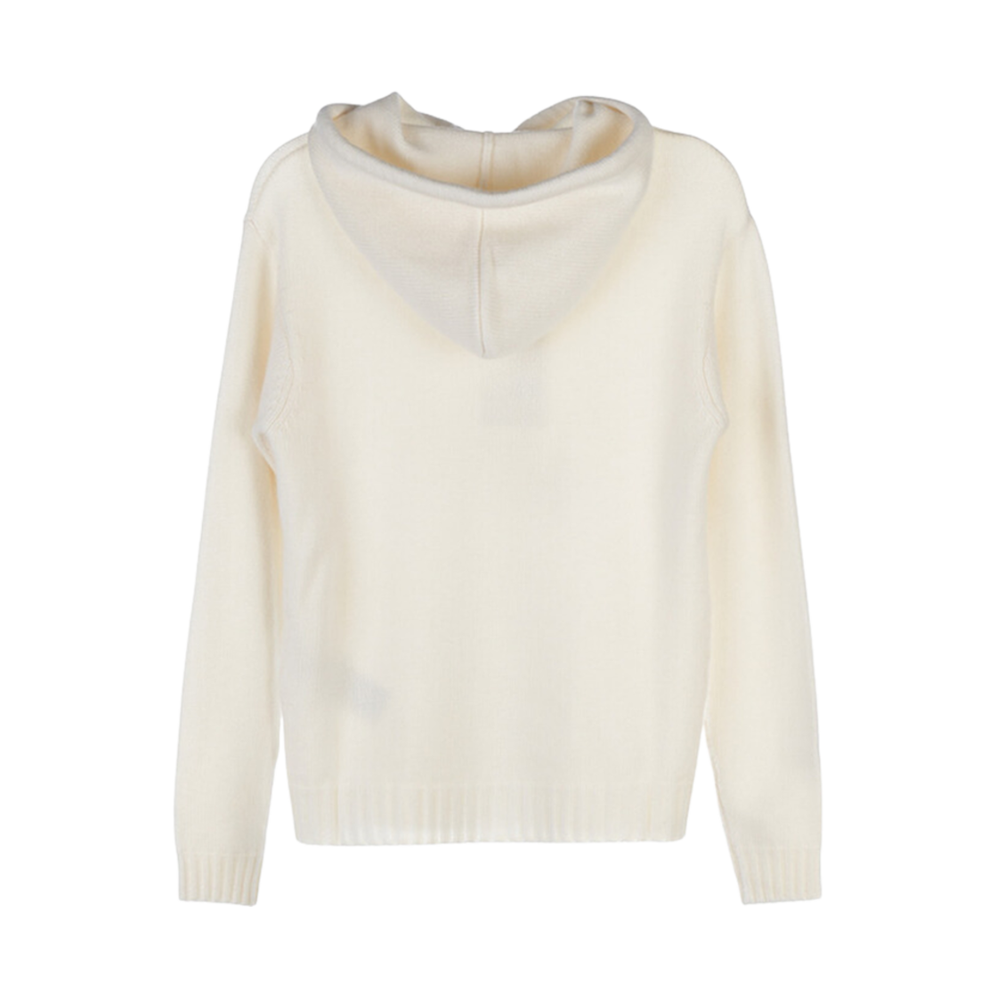 (W) 막스마라 리엔자 울 후드 스웨터 화이트((W) Max Mara Rienza Wool Hoodie Sweater White) - 2