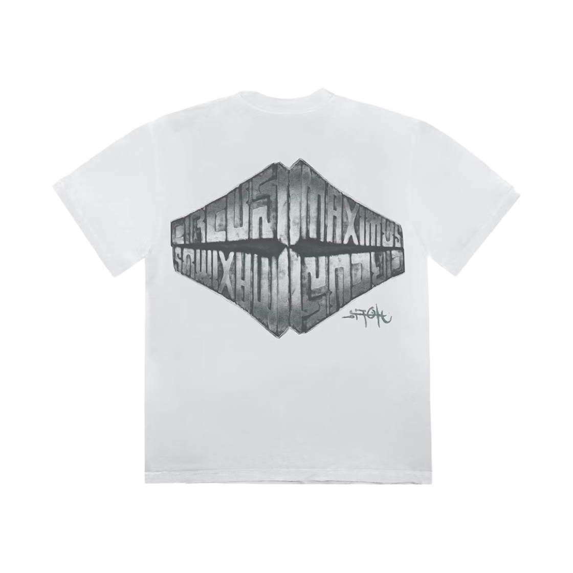 트래비스 스캇 유토피아 키르쿠스 막시무스 티셔츠 화이트(Travis Scott Utopia Circus Maximus T-Shirt White) - 2