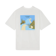 Maison Kitsune x And Wander Dry Cotton T-Shirt 1 Off White