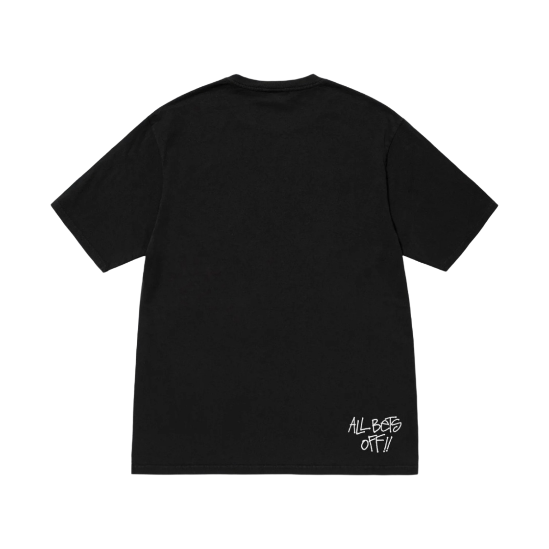 스투시 올 베츠 오프 피그먼트 다이드 티셔츠 블랙(Stussy All Bets Off Pigment Dyed T-Shirt Black) - 2