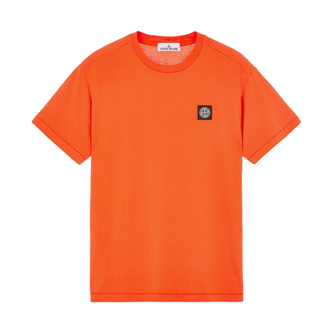 791524113-V0037 Stone Island 24113 T-Shirt Lobster Red - 23FW - 대표 이미지 #1