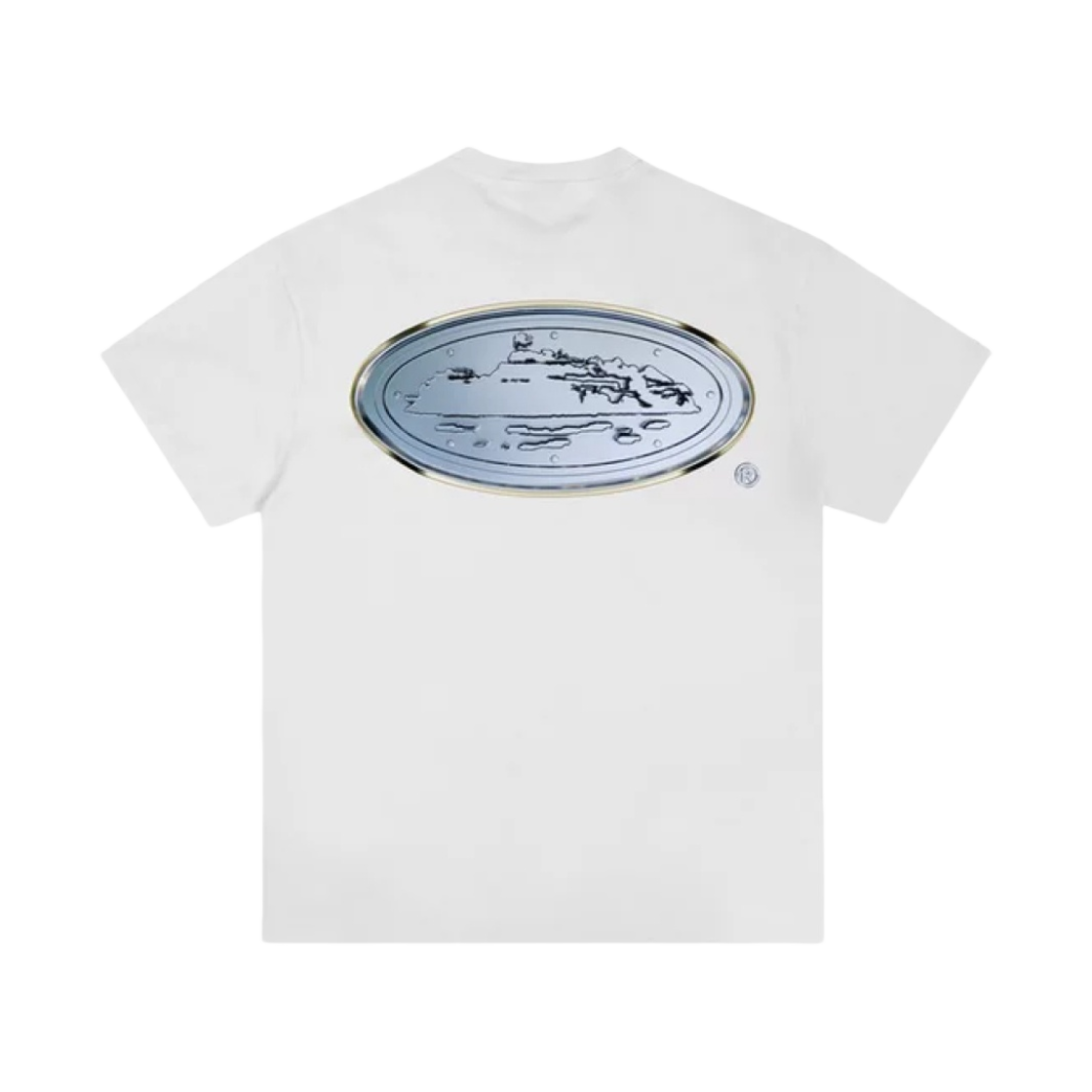 코르테이즈 메달리온 티셔츠 뉴 블랭크 화이트(Corteiz Medallion T-Shirt New Blank White) - 1