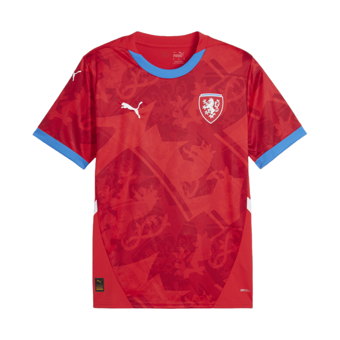 774122-01 Puma Czech Republic 2024 Home Jersey For All Time Red (Non Marking Ver.)