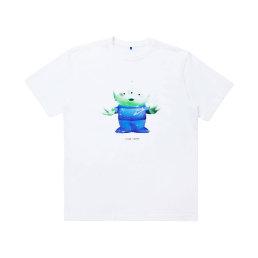 【ADERERROR】Alien t-shirt 01★送料込★ADERERROR×Disney 아더에러 x 디즈니 지니 티셔츠 01 오프 화이트 | Ader Error
