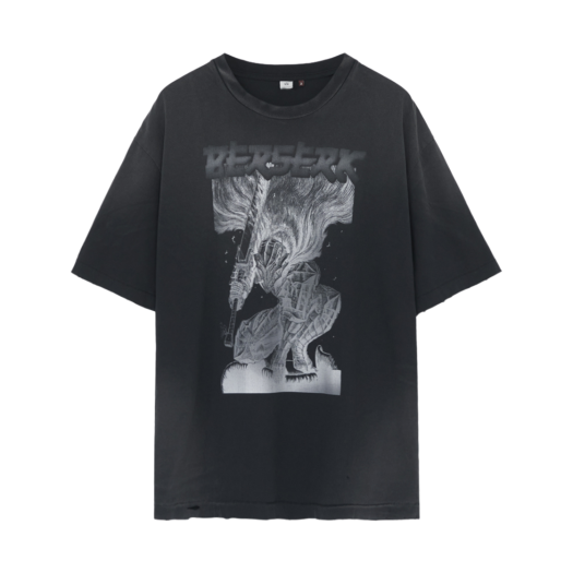 BR24TS09EBK [프리오더] Polyteru x Berserk 1/2 Sleeves 003 'Berserker' Black - 24FW