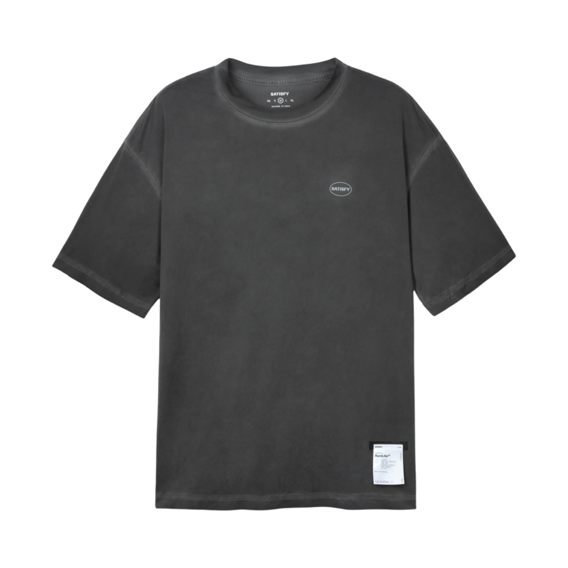 11000-BP-OV Satisfy Auralite T-Shirt Black Pigment