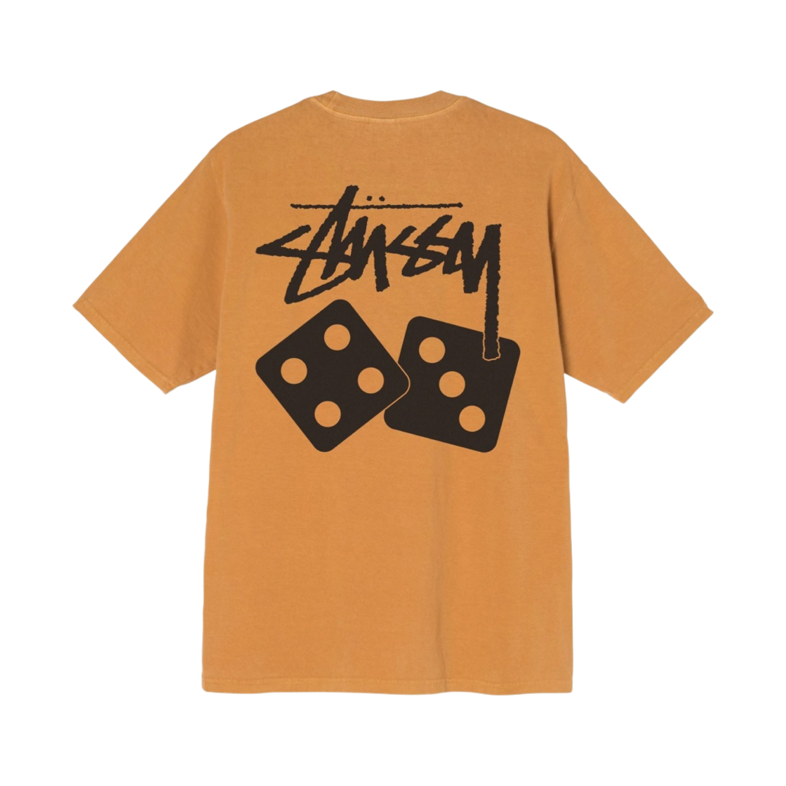스투시 다이스 피그먼트 다이드 티셔츠 카퍼(Stussy Dice Pigment Dyed T-Shirt Copper) - 1