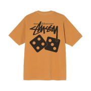 Stussy Dice Pigment Dyed T-Shirt Copper
