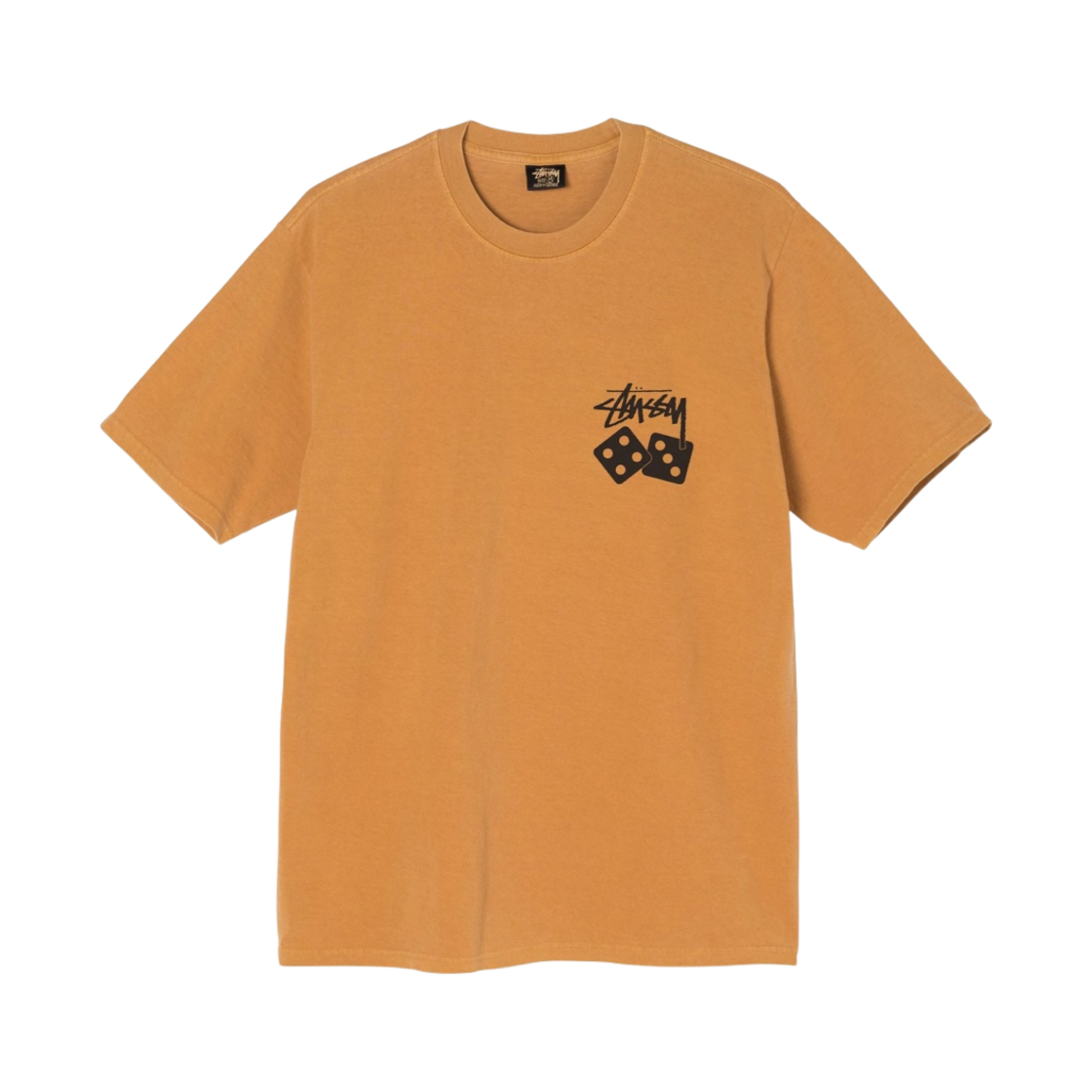 스투시 다이스 피그먼트 다이드 티셔츠 카퍼(Stussy Dice Pigment Dyed T-Shirt Copper) - 2