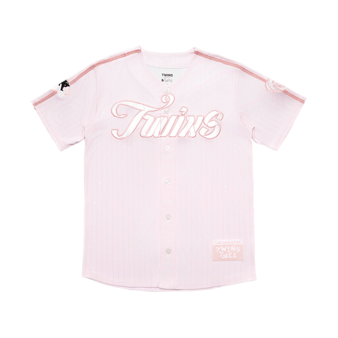 TWINS-BLOOMING-8 Twins X Bloomingtale Baseball Jersey Pink