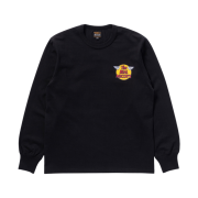 The Real McCoy's Long Sleeve Logo T-Shirt Black