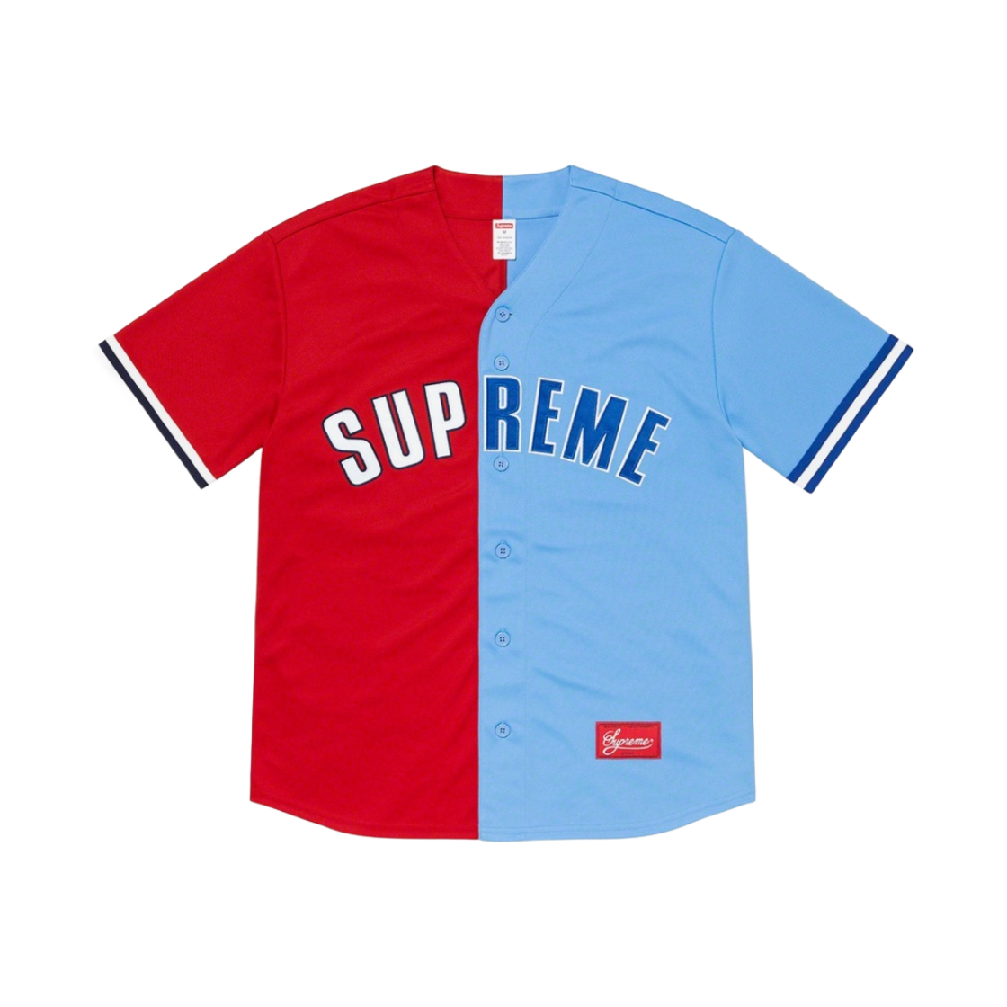 슈프림 돈 헤이트 베이스볼 저지 레드 - 21SS(Supreme Don't Hate Baseball Jersey Red - 21SS)