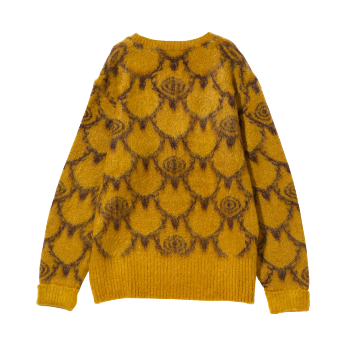 사우스2 웨스트8 루즈핏 브이넥 스웨터 스컬 타겟 엘로우 골드(South2 West8 Loose Fit V Neck Sweater Skull Target Yellow Gold) - 2