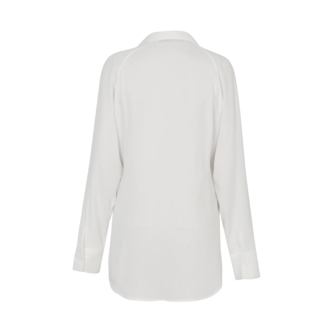 (W) 보헤미안 서울 오픈 칼라 스트링 셔츠 아이보리((W) Bohemian Seoul Open Collar String Shirt Ivory) - 2