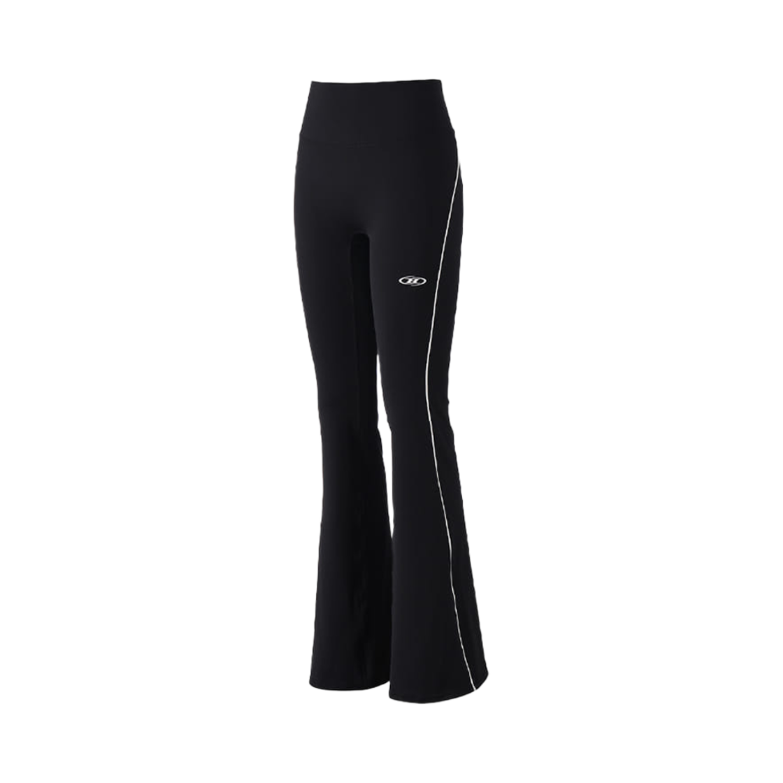 본투윈 심볼 B 파이핑 부츠컷 레깅스 블랙(BORN TO WIN Symbol B Piping Boots Cut Leggings Black)
