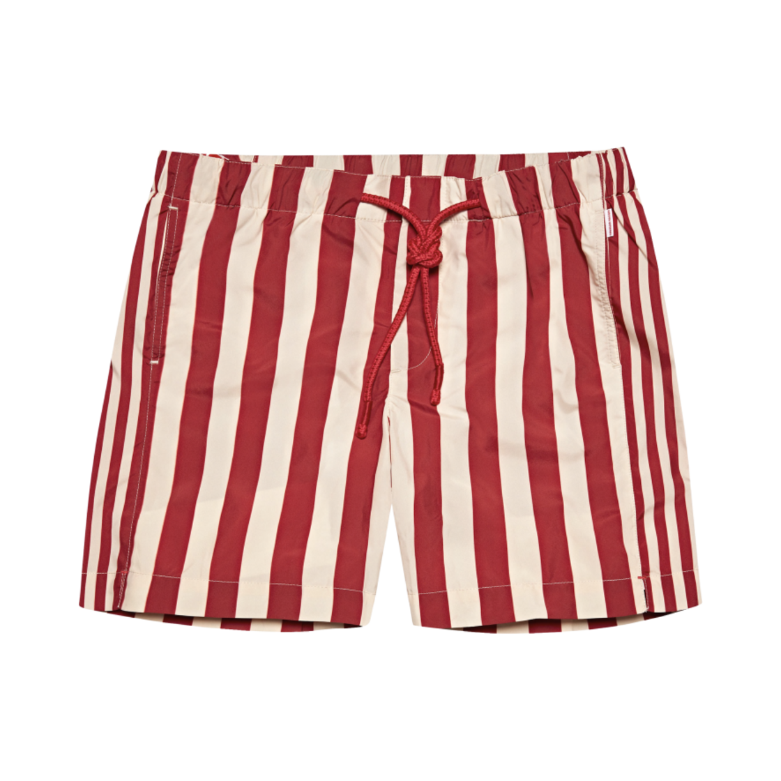 올레바 브라운 불독 드로우코드 미드렝스 스윔 쇼츠 버밀리언 믹스(Orlebar Brown Bulldog Drawcord Mid-Length Swim Shorts Vermillion Mix)