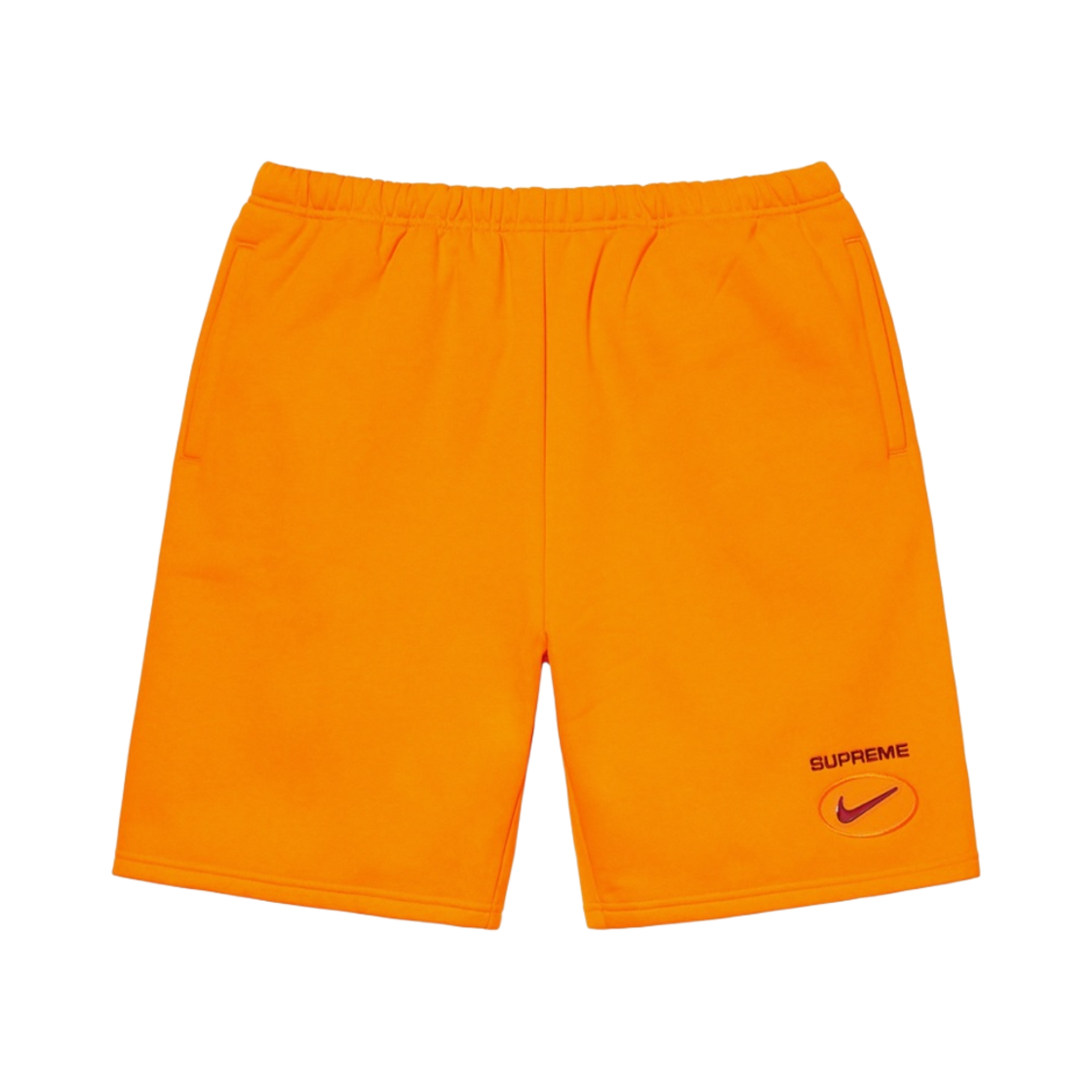 CW9700-833 Supreme x Nike Jewel Sweatshorts Orange - 20FW