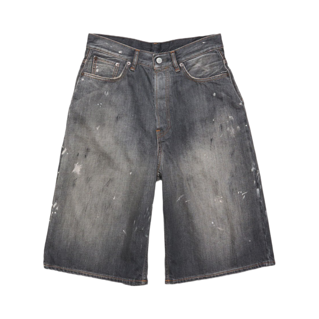 아크네 스튜디오 데님 쇼츠 루즈 핏 블랙(Acne Studios Denim Shorts Loose Fit Black)