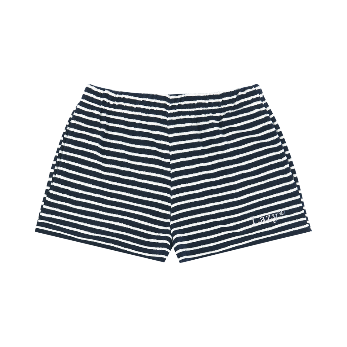 레이지지 레이지 테리 스트라이프 쇼츠 네이비
